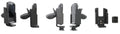 Passive holder with tilt swivel 216180