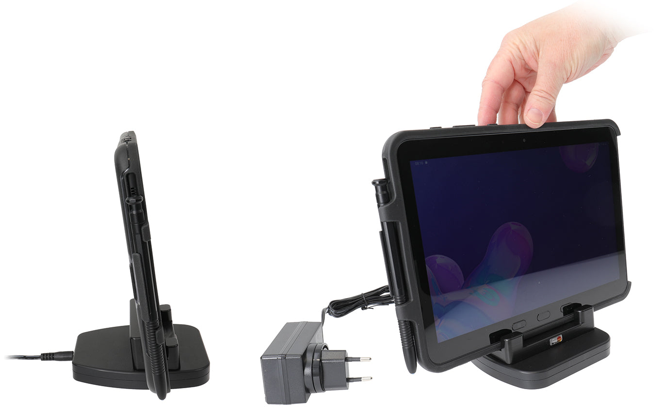Brodit Tafelstandaard 216189 - Samsung Galaxy Tab Active Pro T540/T545/T547/T547U / Galaxy Tab Active 3 / Galaxy Tab Active 2