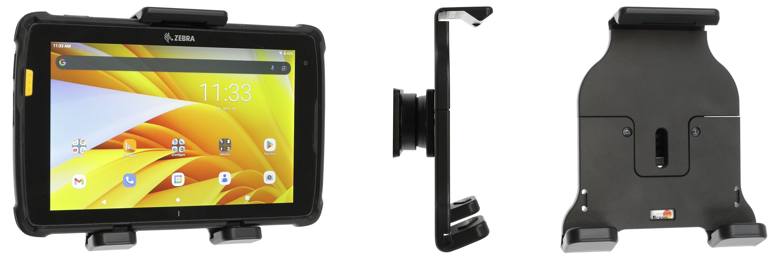 Passive holder with tilt swivel 216337
