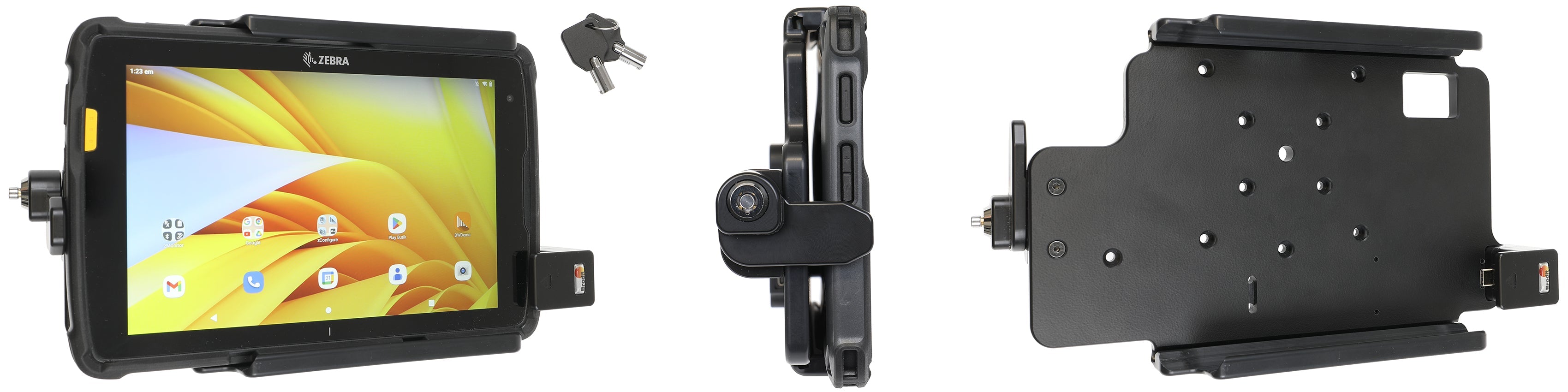 Holder with key-lock 216457