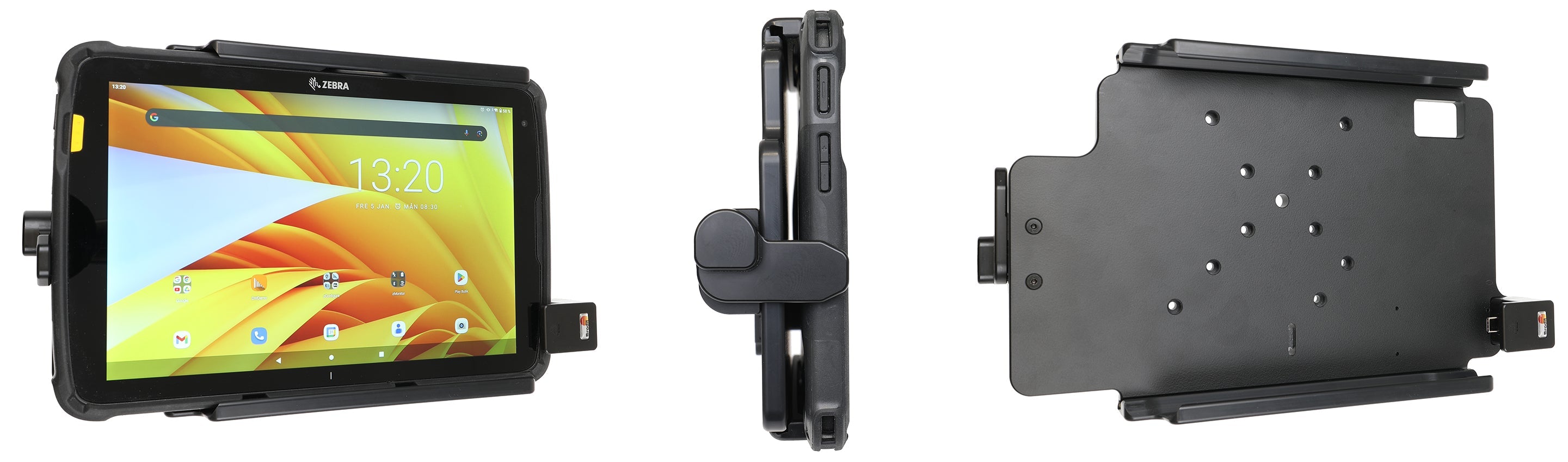Holder with spring-lock 216458