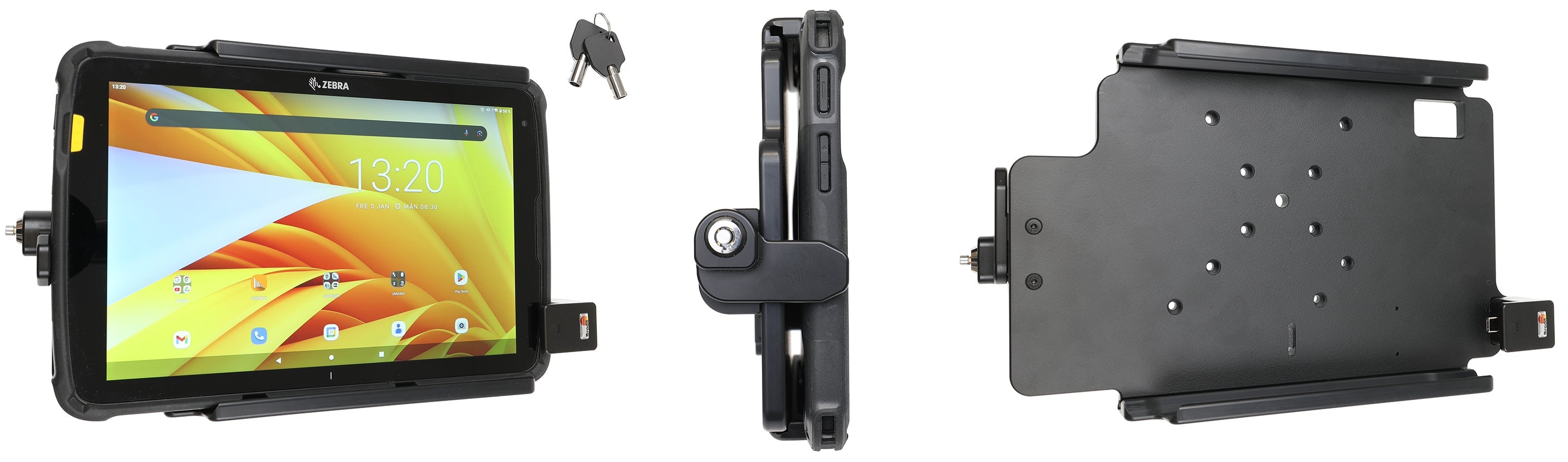 Holder with key-lock 216459