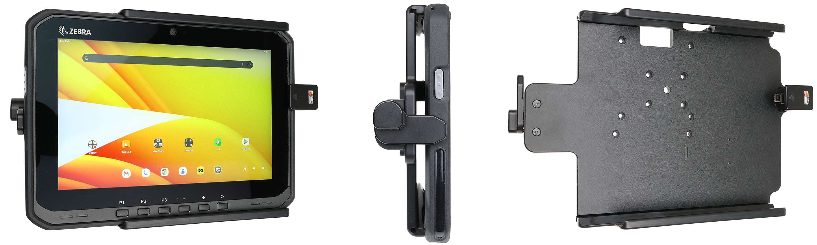 Holder with spring-lock 216466