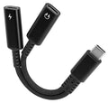USB-C Splitter, PD 60W + Data/Audio 216476