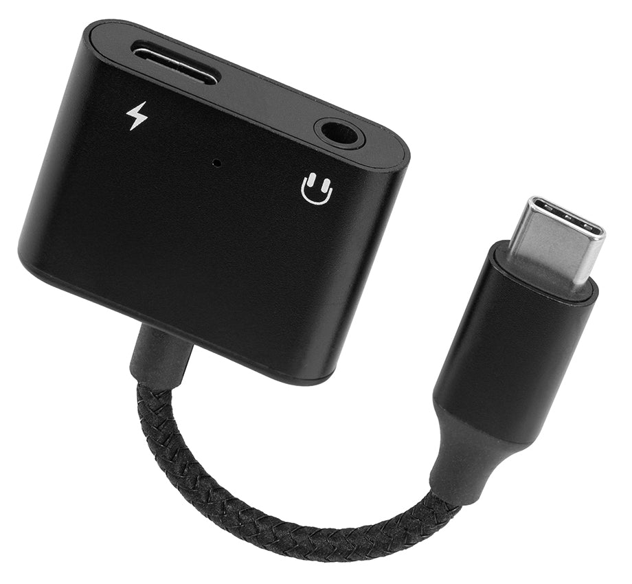 USB-C Splitter, PD 60W + 3.5 mm Audio 216482