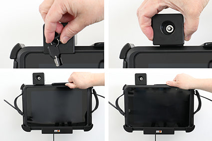 Brodit Tafelstandaard 217019 - Pepperl+Fuchs Tab-IND 10 Scanner Frame