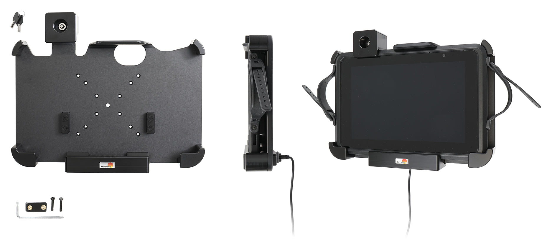 Brodit Tafelstandaard 217019 - Pepperl+Fuchs Tab-IND 10 Scanner Frame