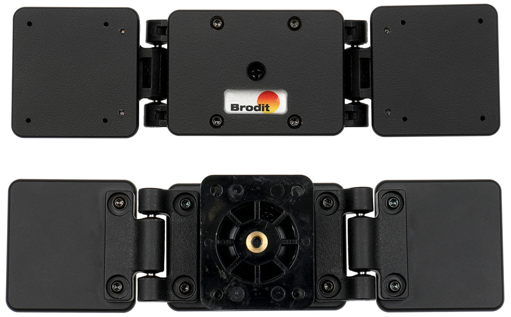 Brodit Mounting plate with hinges 217160