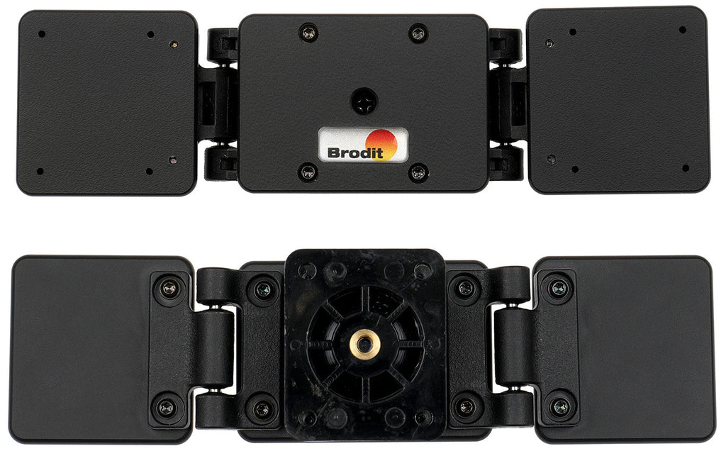 Mounting plate with hinges 217160