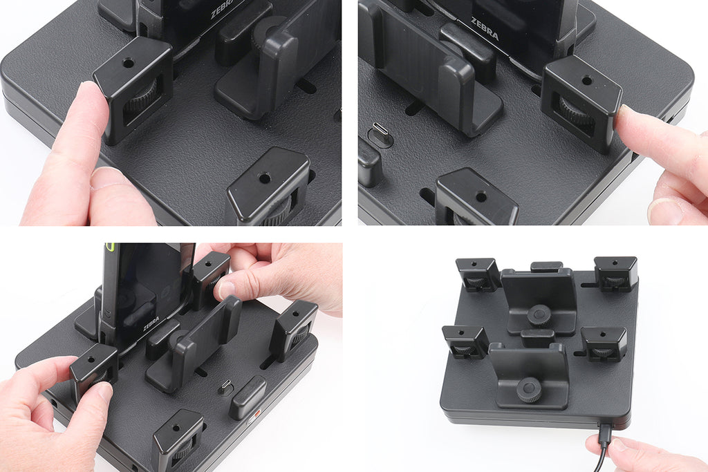 Brodit ProAdapt USB-C-desktoplaadstation met 2 sleuven en draaiknoppen - artikel 217230 - afbeelding 3