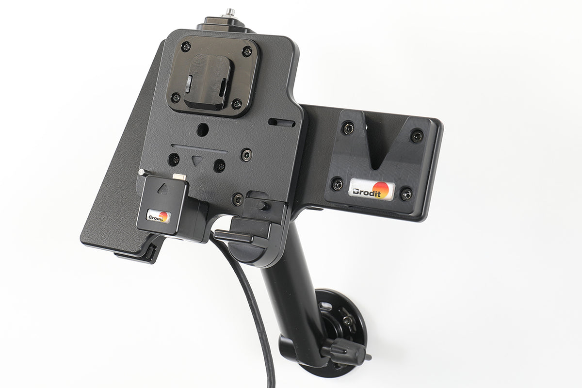 Brodit V-slot montageclip met AMPS-gaten M4 - Montageaccessoires - artikel 217266 - afbeelding 3
