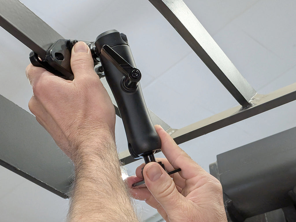 Brodit houder voor Heavy Duty Pedestal Forklift Mount 194mm 5-130mm/97mm - Telefoon- & Tablethouder - artikel 217268