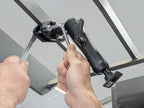 Brodit houder voor Heavy Duty Pedestal Forklift Mount 194mm 5-130mm/97mm - Telefoon- & Tablethouder - artikel - afbeelding 2