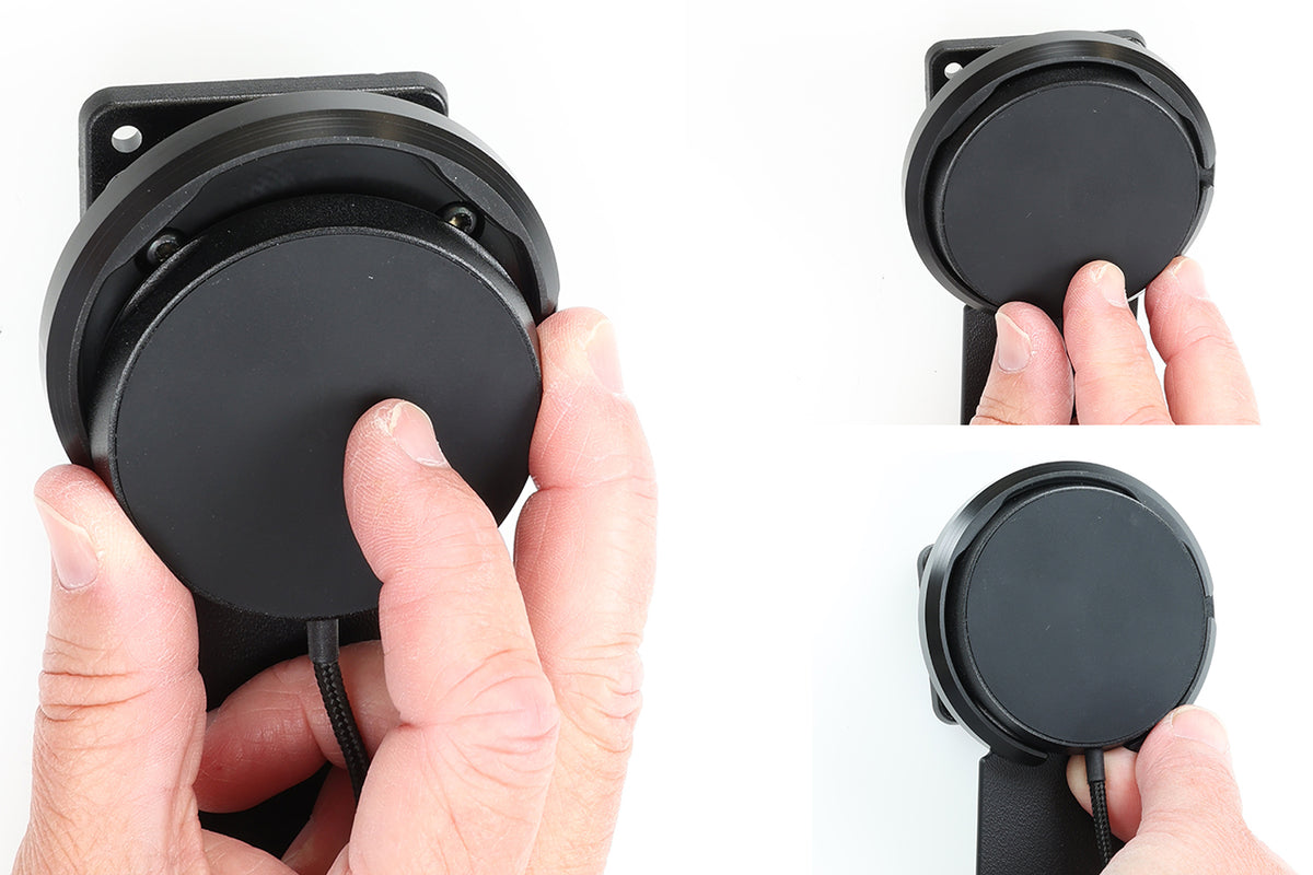 Brodit magnetische Qi2-houder met draadloze lader 25W – kantelbaar en draaibaar, met toestelsteun (217307) - afbeelding 3