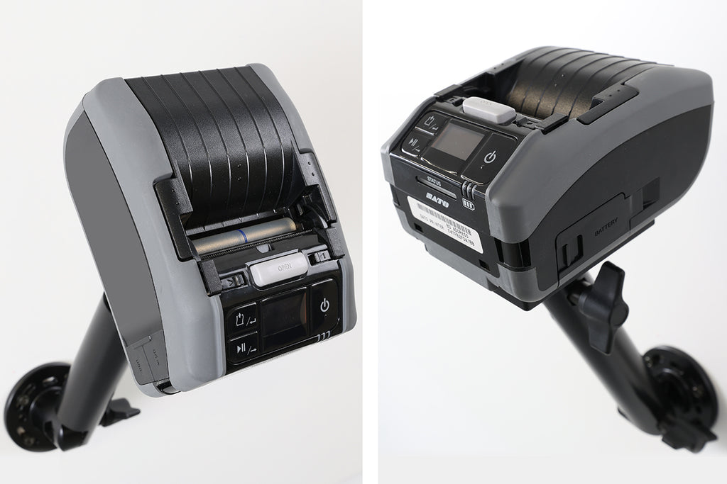 Brodit 217334 printerhouder Sato PW2NX – product- en montagebeeld 4