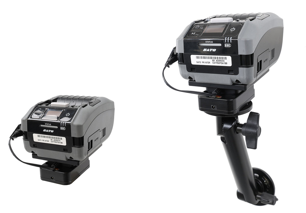 Brodit 217336 printerhouder Sato PW2NX – product- en montagebeeld 5