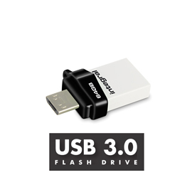 Integral 64GB Micro-usb Fusion OTG & USB 3.0 Flash Drive