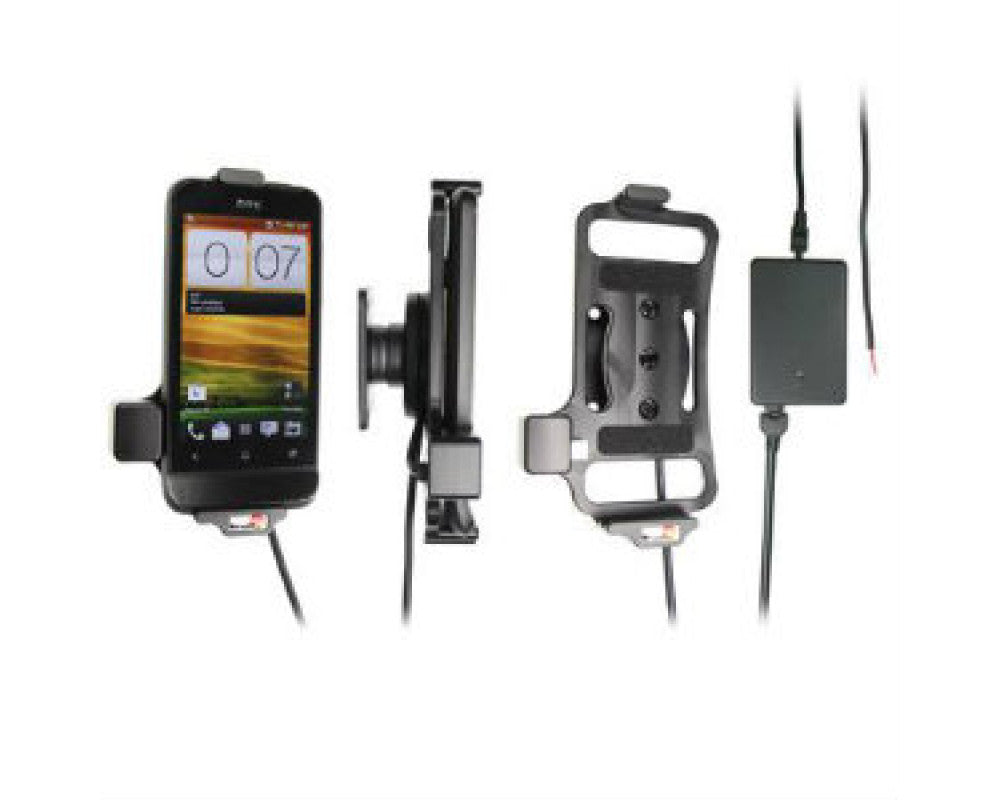 Brodit - HTC One V T320e Actieve houder met vaste voeding. Let op: Uitlopend artikel, Kan niet retour! - Telefoon- & Tabletho