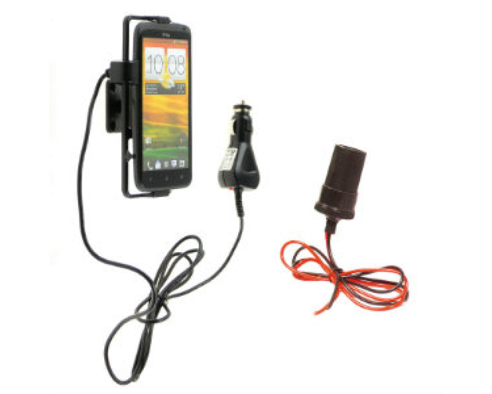 HTC One X houder met 12/24V plug