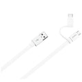 Datakabel usbA - micro-usb + usbC Samsung EP-DG930DBEGWW zw