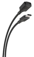 Verlengkabel usbC M - usbC F Scosche 1 8m - Black