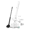 Antenne AM/FM of DAB Fakra F 0 6 m RG58