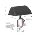 Combi antenne FM / DAB / GSM / UMTS / WLAN / WIFI 6xFakra M
