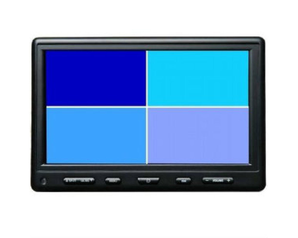 LCD monitor 7" quad heavy duty incl. speedswitch