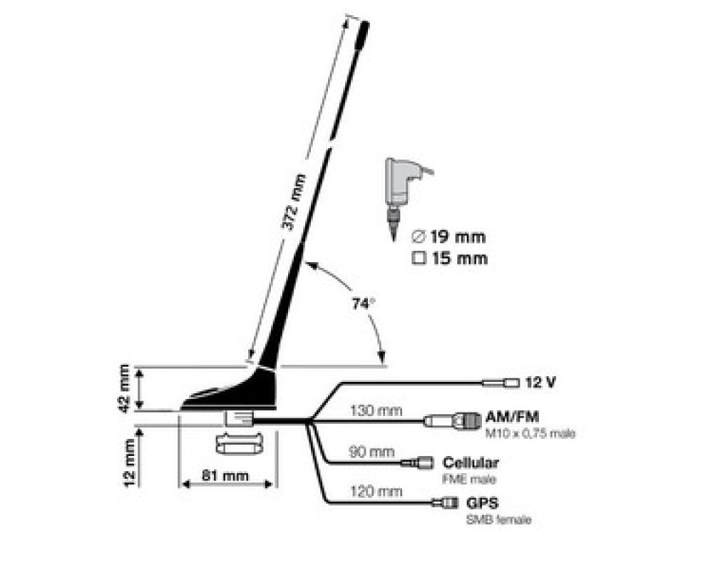 GPS 918-V-Flex GPS/GSM/Rad