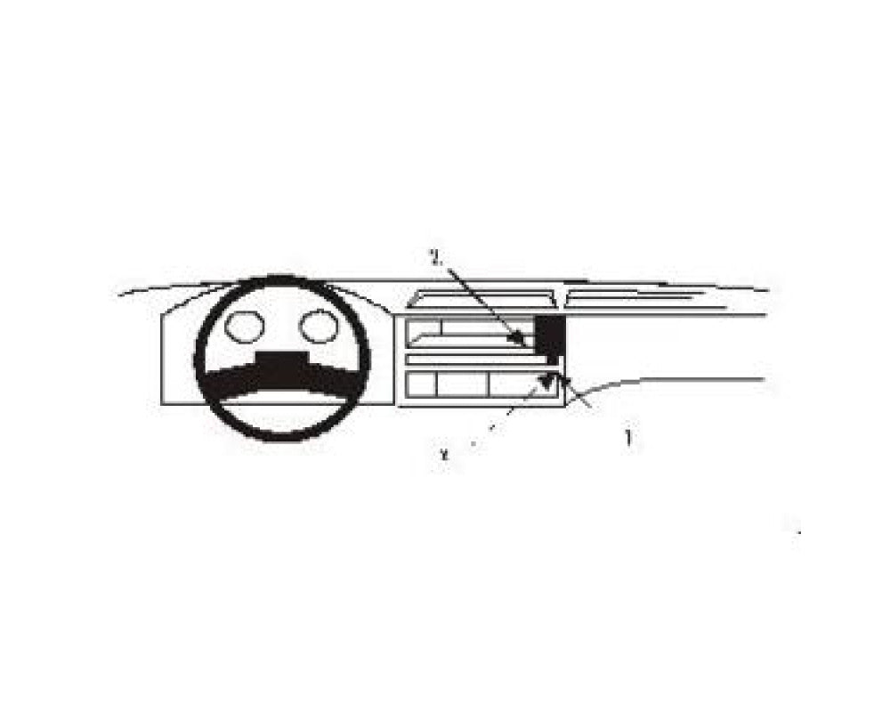 ProClip - Ford Transit 1986-1994 Angled mount LET OP: UITLOPEND ARTIKEL afbeelding 2