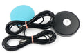 Combi antenne GPS/GSM plak rond 2x 1.5mtr SMAm/SMAm