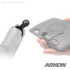 Arkon SP25MM17 – montagevoorbeeld; arm en toestelhouder apart verkrijgbaar – artikel 92220049