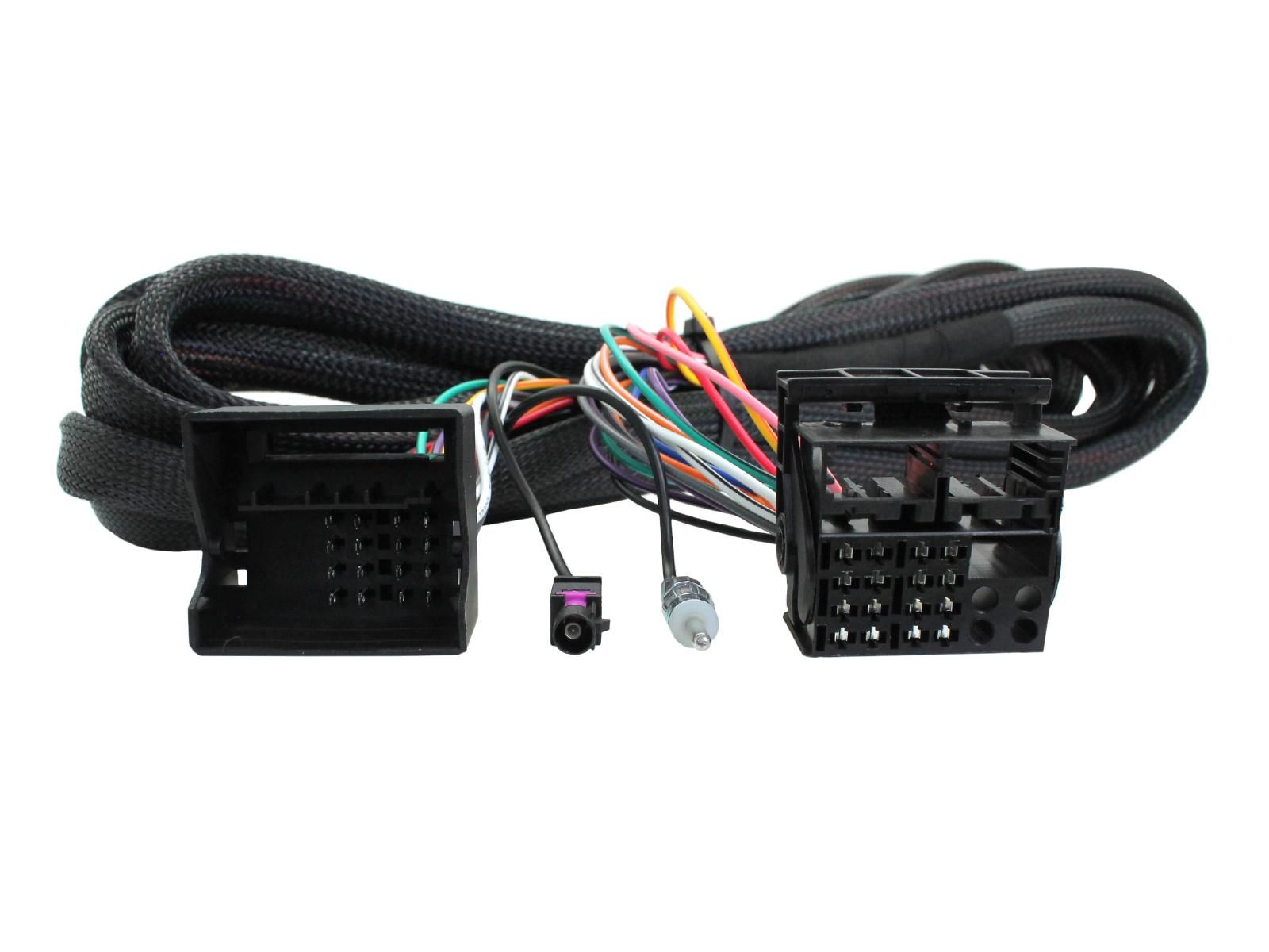 Quadlock verlengkabel 6.5m + antenne verloop BMW 3/5/X5