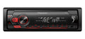 Pioneer MVH-S120UB Receiver 1DIN USB rood