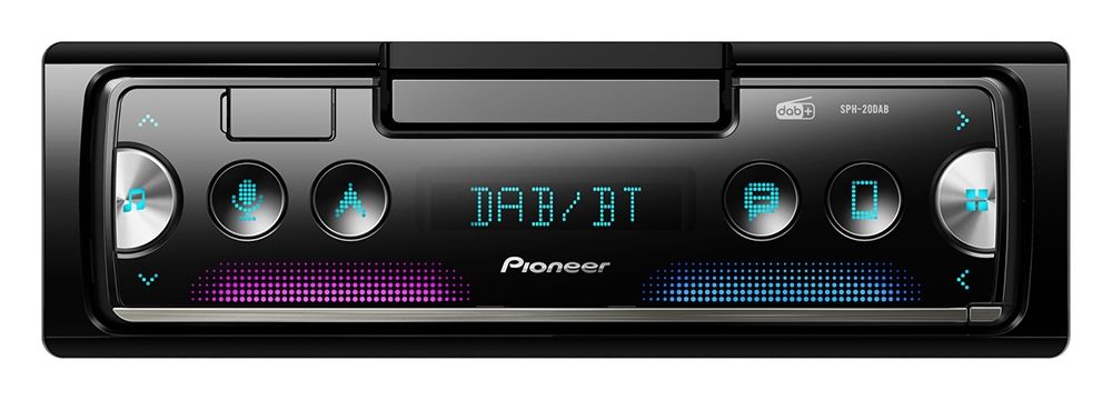 Pioneer SPH-20DAB 1-DIN receiver DAB/BT/USB/Smart Sync