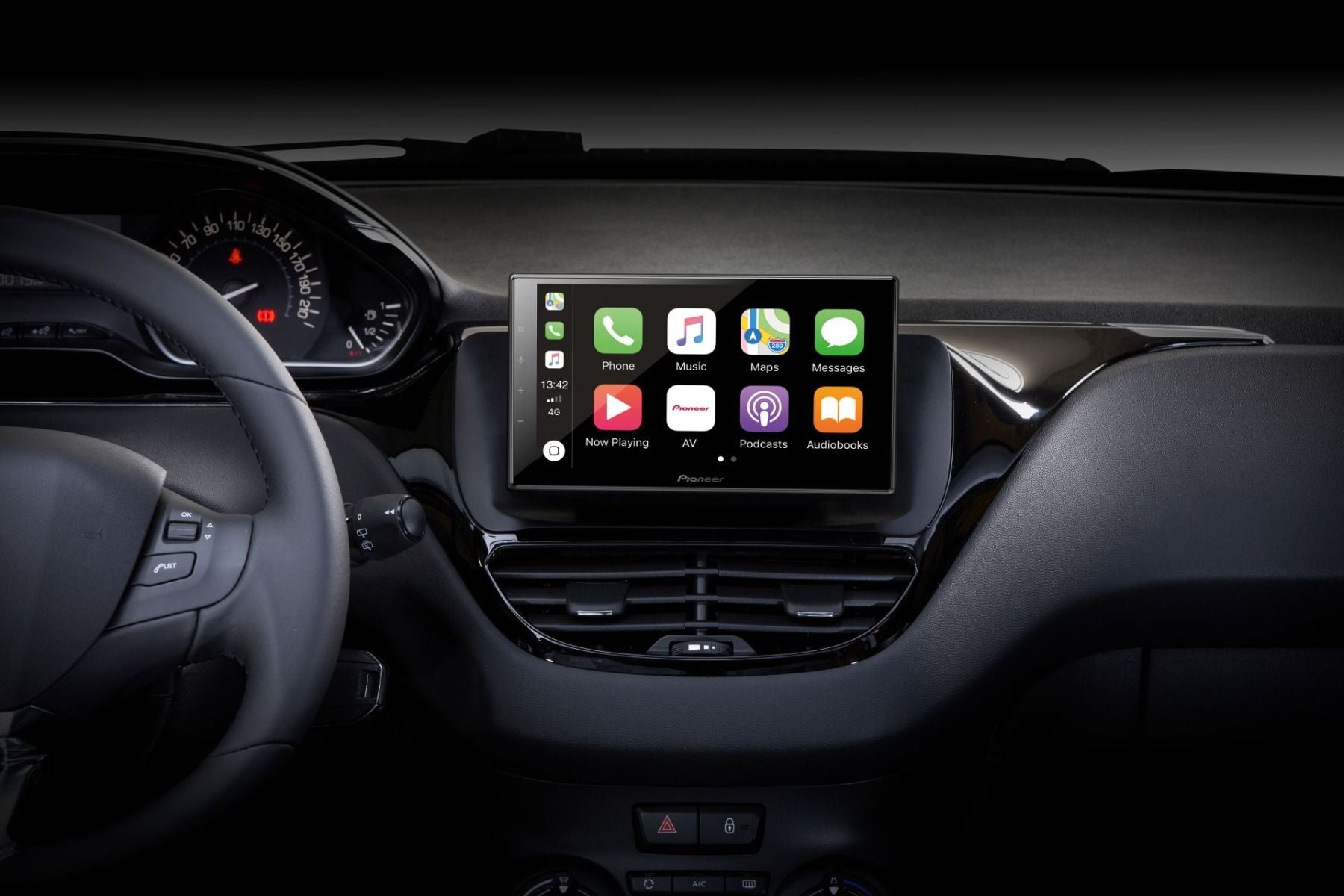 Pioneer SPH-EVO64DAB-208 1-DIN receiver 6 8 CarPlay/DAB