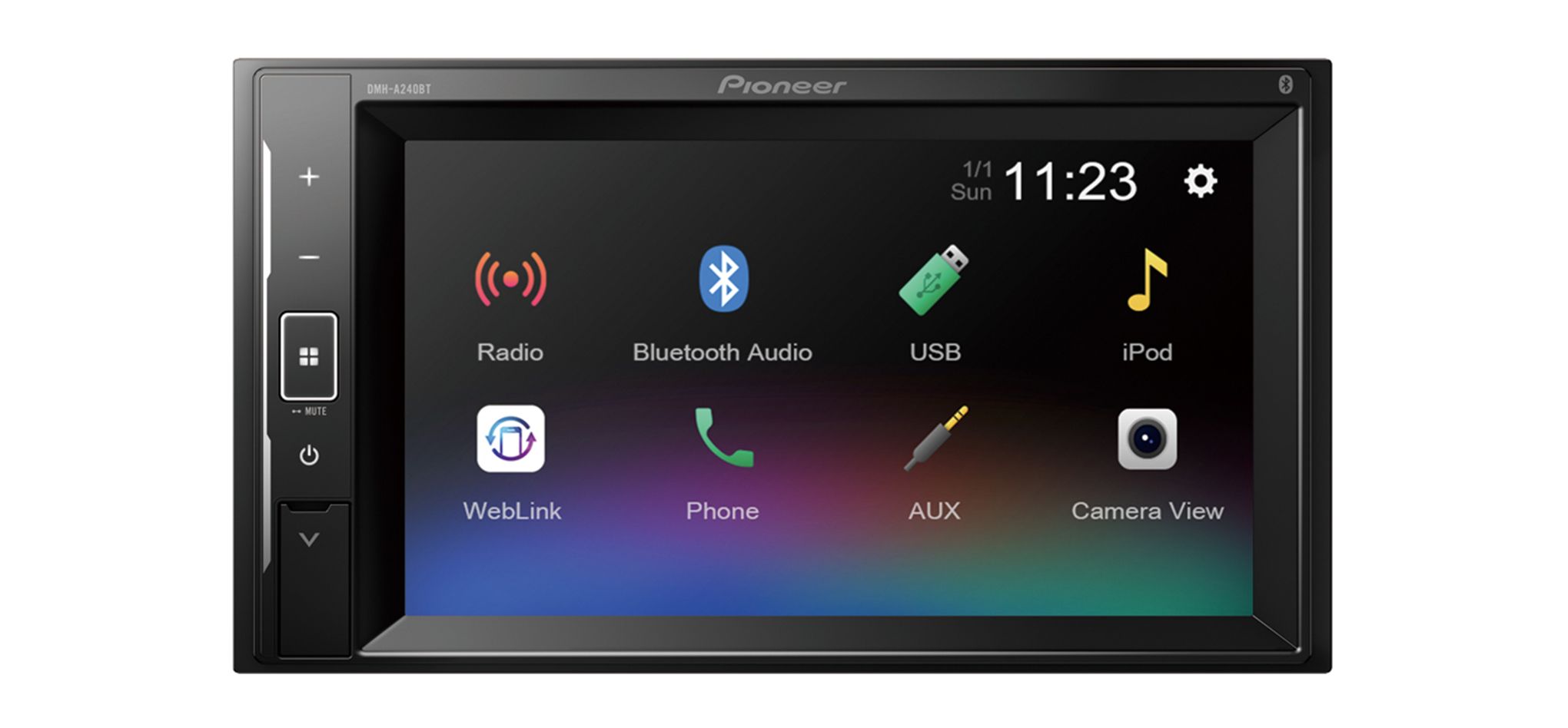 Pioneer DMH-A240BT 2DIN 6.2 Mechafree Multimedia