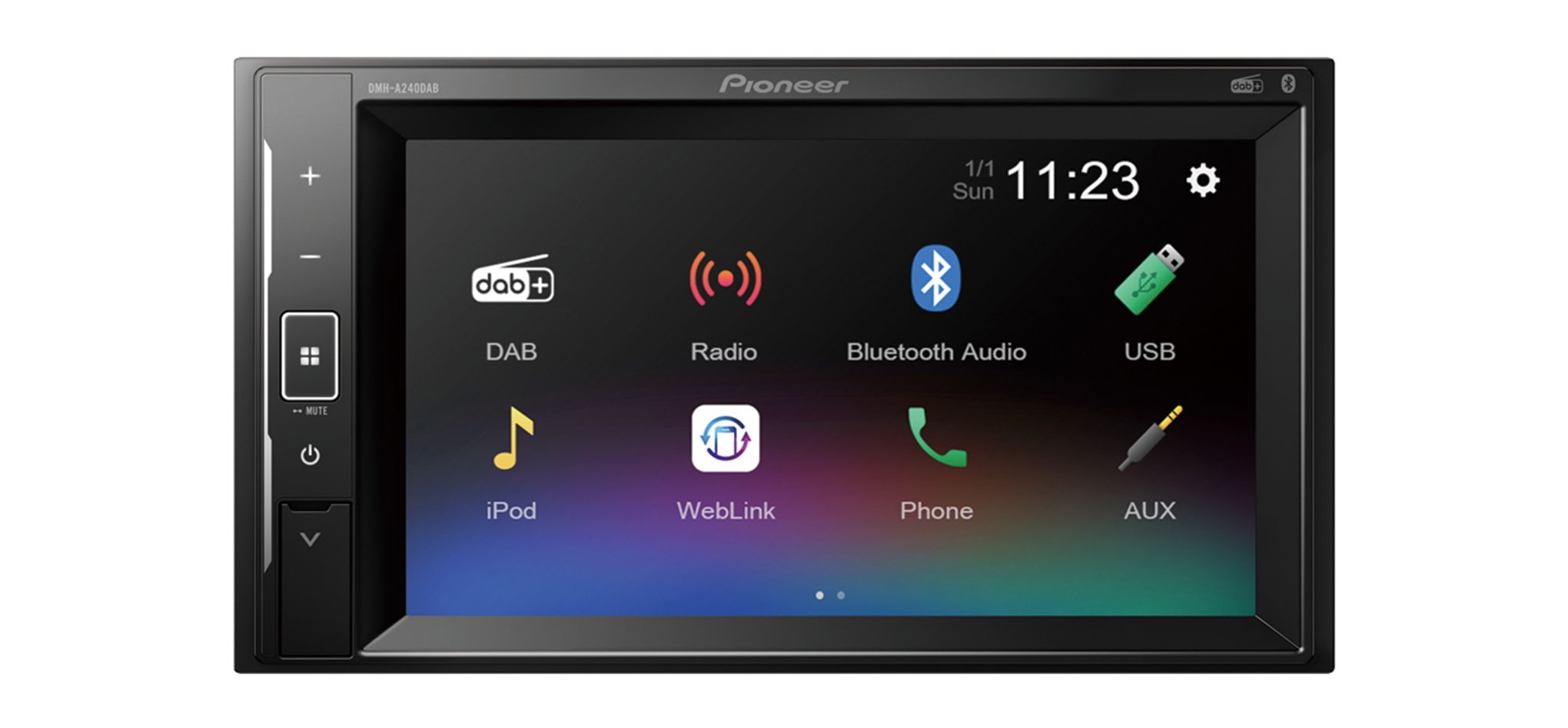 Pioneer DMH-A240DAB 2DIN 6.2 Mechafree Multimedia