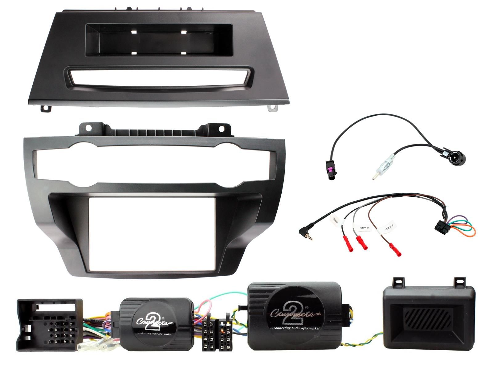 2DIN KIT BMW X5-series 07-13 E70 X6 08-14 E71 zonder amp