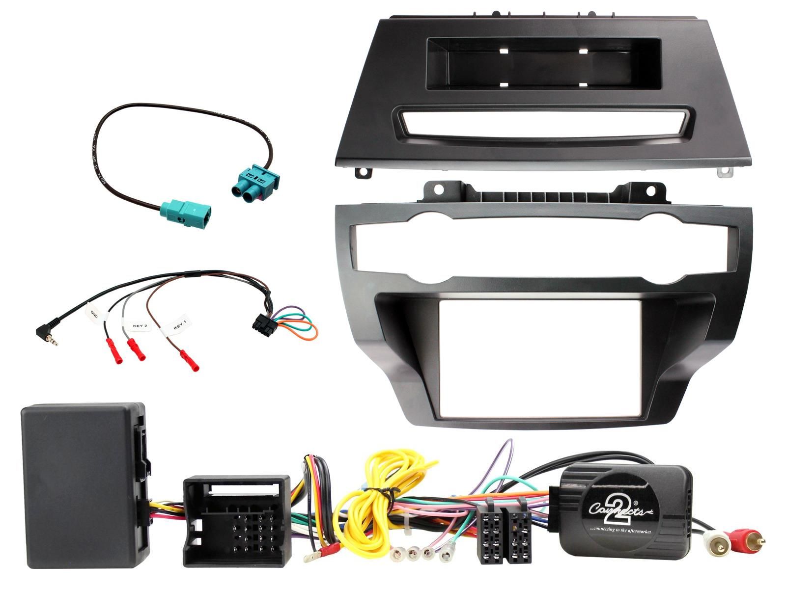 2DIN KIT BMW X5-series 07-13 E70 X6 08-14 E71 met amp