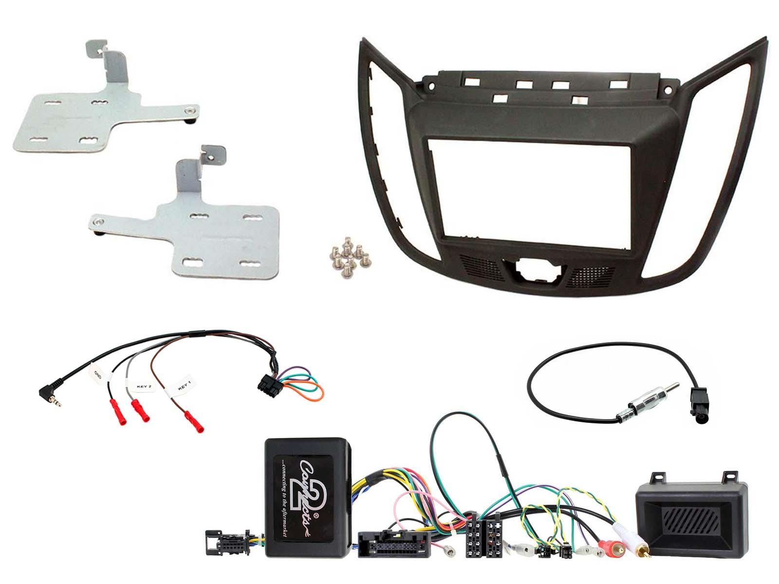 2DIN KIT Ford C-Max 11-19 Donker Grijs