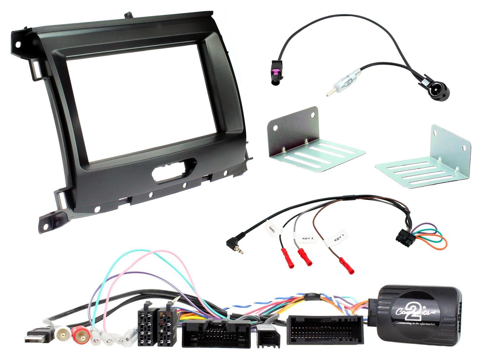 2DIN KIT Ford Ranger XL 16-20 geen US - basis radio geen CD