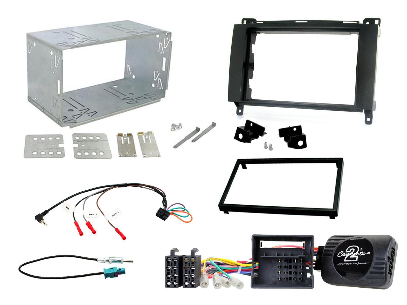 2DIN KIT Mercedes A-class B Vito Viano 04-14 OEM Audio 20