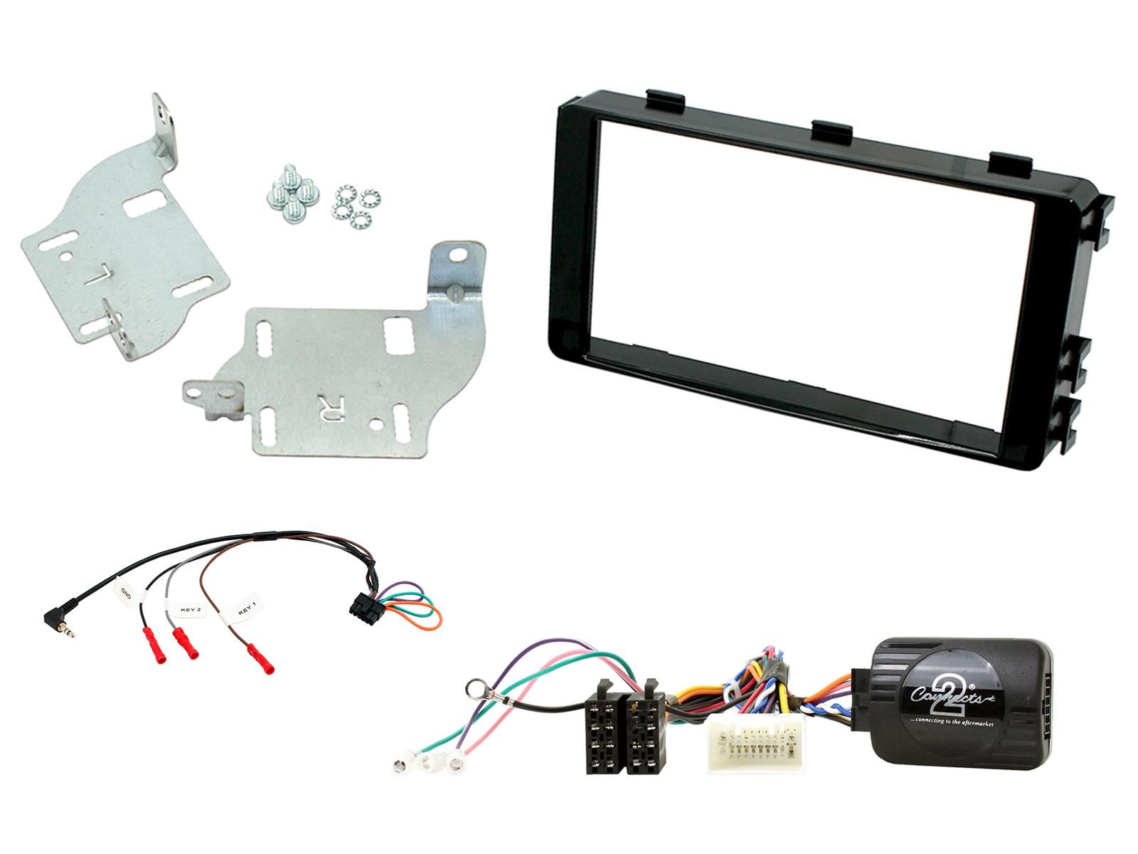 2DIN KIT Mitsubishi Outlander 13-21 zonder versterker