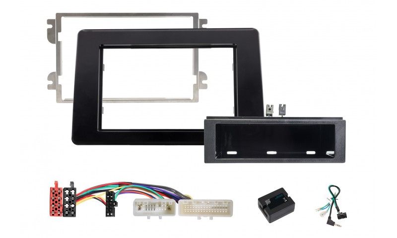2DIN KIT Opel Movano Renault Master NV400 19- zwart