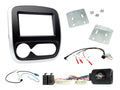 2DIN KIT Renault Trafic 17-19 auto airco zilver/zwart