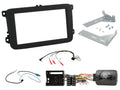 2DIN KIT VW EOS 06-16 Golf Tiguan 03-13 zwart