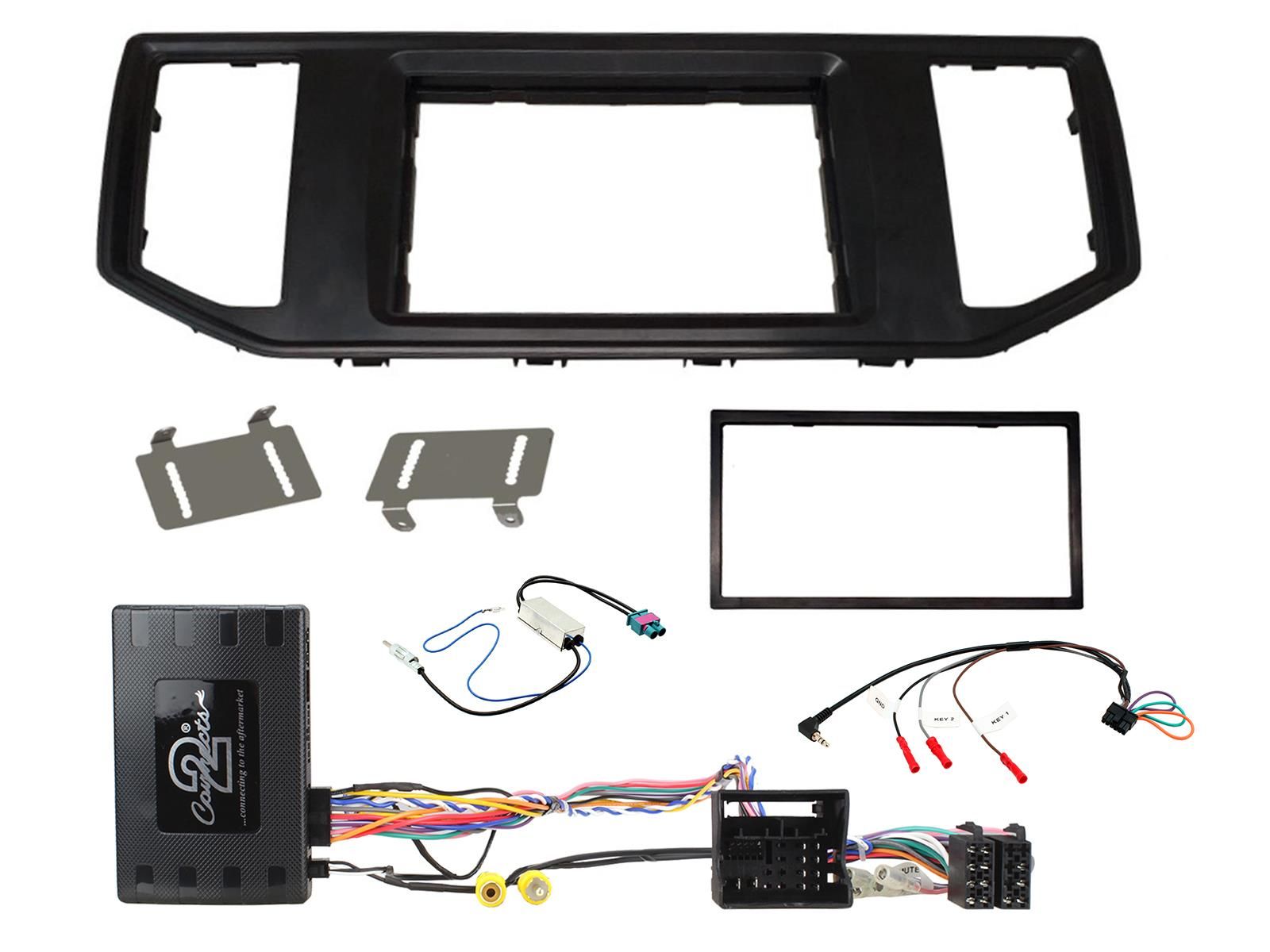 2DIN KIT VW Crafter 17- Man TGE 17- met OEM 8