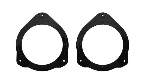 Speakerring set Audi A1 2010- rear 165mm
