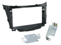 2-DIN frame Hyundai i30 12-16 Piano zwart